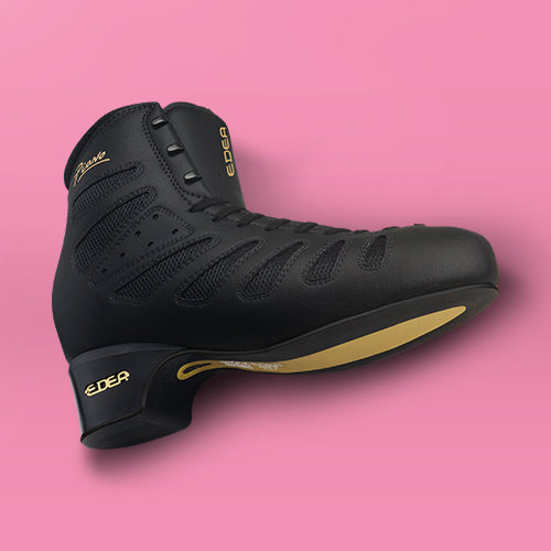 Patins à Glace Edea Piano Pointure 6.5 - Carbone, Très Raides, État Occasion Bon, Lames Retirées