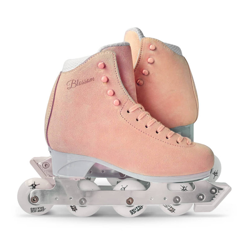 Atlas Blossom Off-Ice Skates | Pink Suede