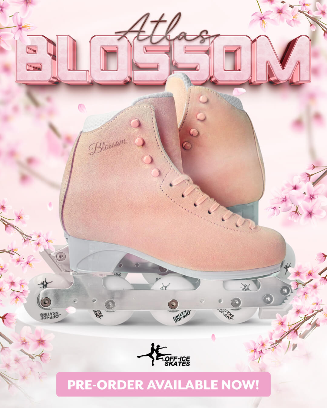 (PRE-ORDER) Atlas Blossom with Off-Ice Blade Attached