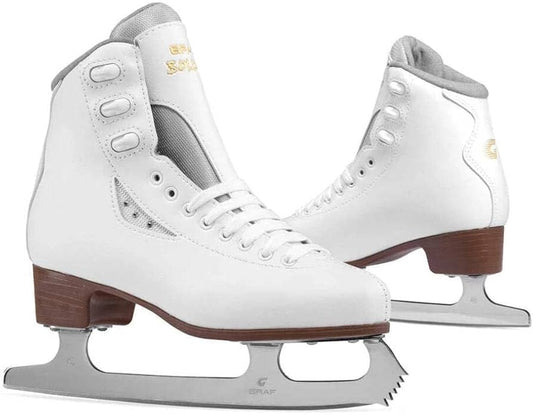 Graf Bolero Figure Skates | White