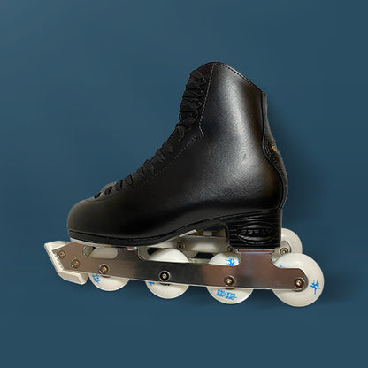 Graf 500 Boot (beginner/intermediate levels) with Off-Ice Blade Attached