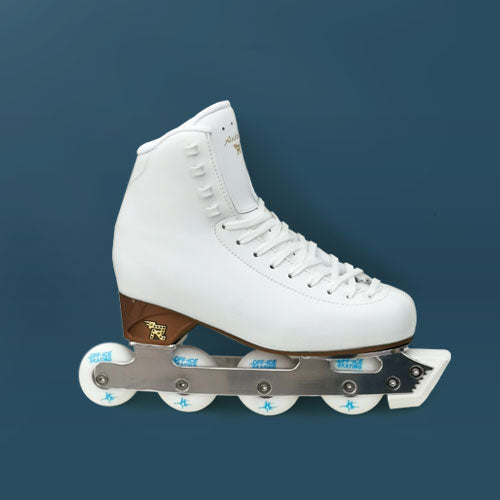 Risport Antares with Off-Ice Blade Attached